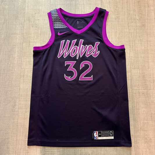 Karl Anthony Towns Minnesota Timberwolves City Edition Nike Jersey