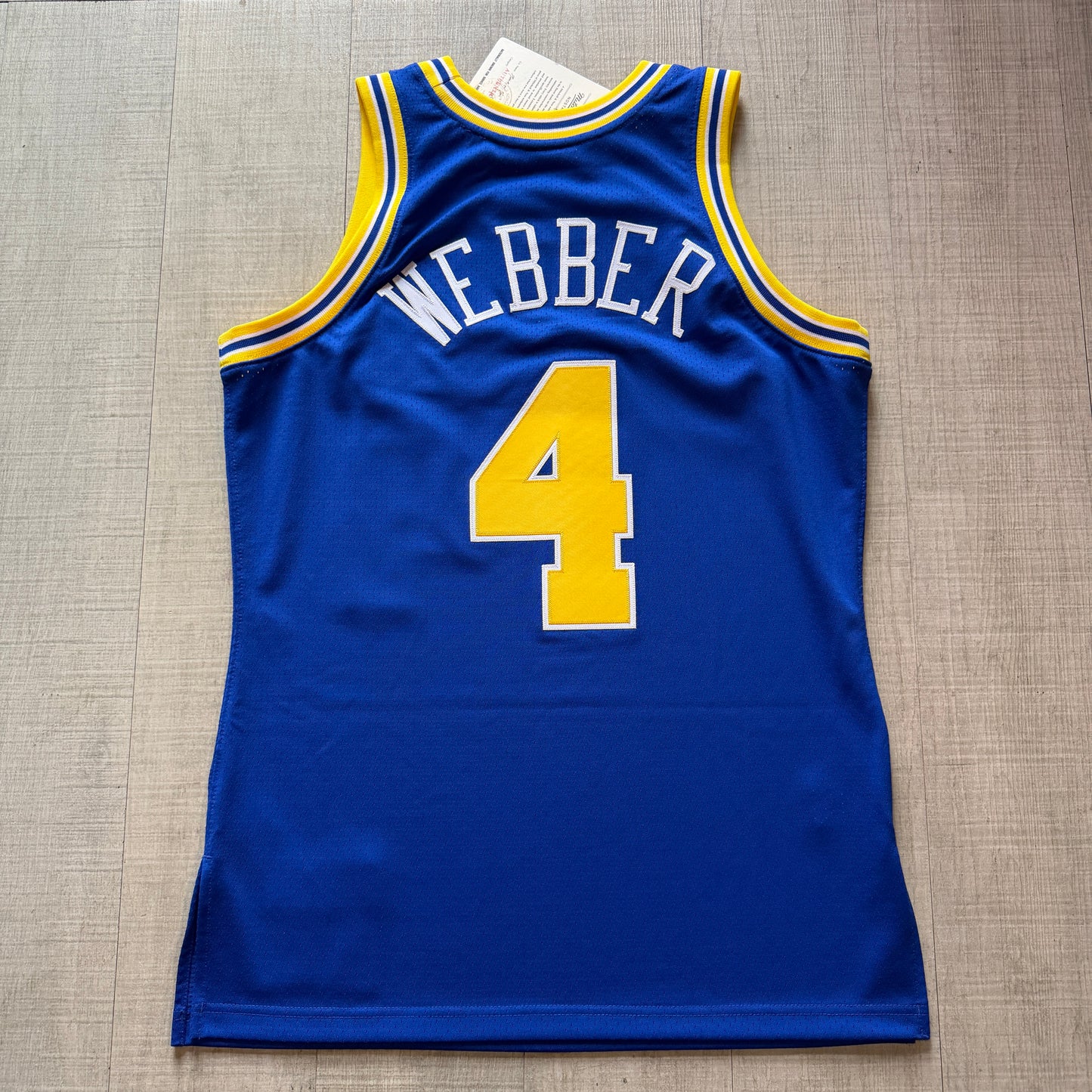 Chris Webber Golden State Warriors 93-94 Authentic Mitchell & Ness Jersey
