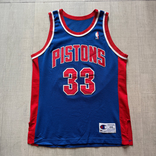 Grant Hill Detroit Pistons Authentic Champion Jersey