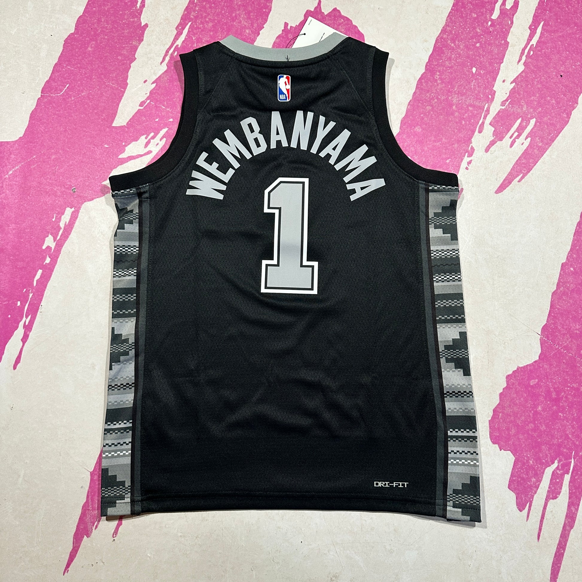 San Antonio Spurs Youth Nike Victor Wembanyama Association Swingman Jersey