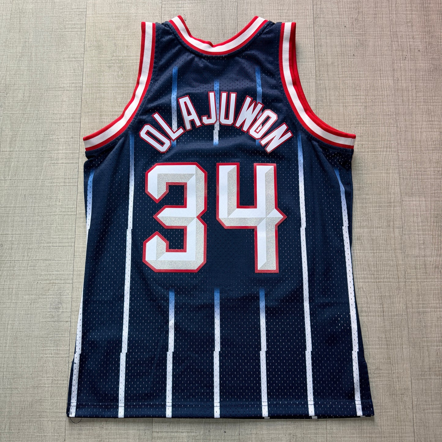 Hakeem Olajuwon Houston Rockets 96-97 Mitchell & Ness Jersey