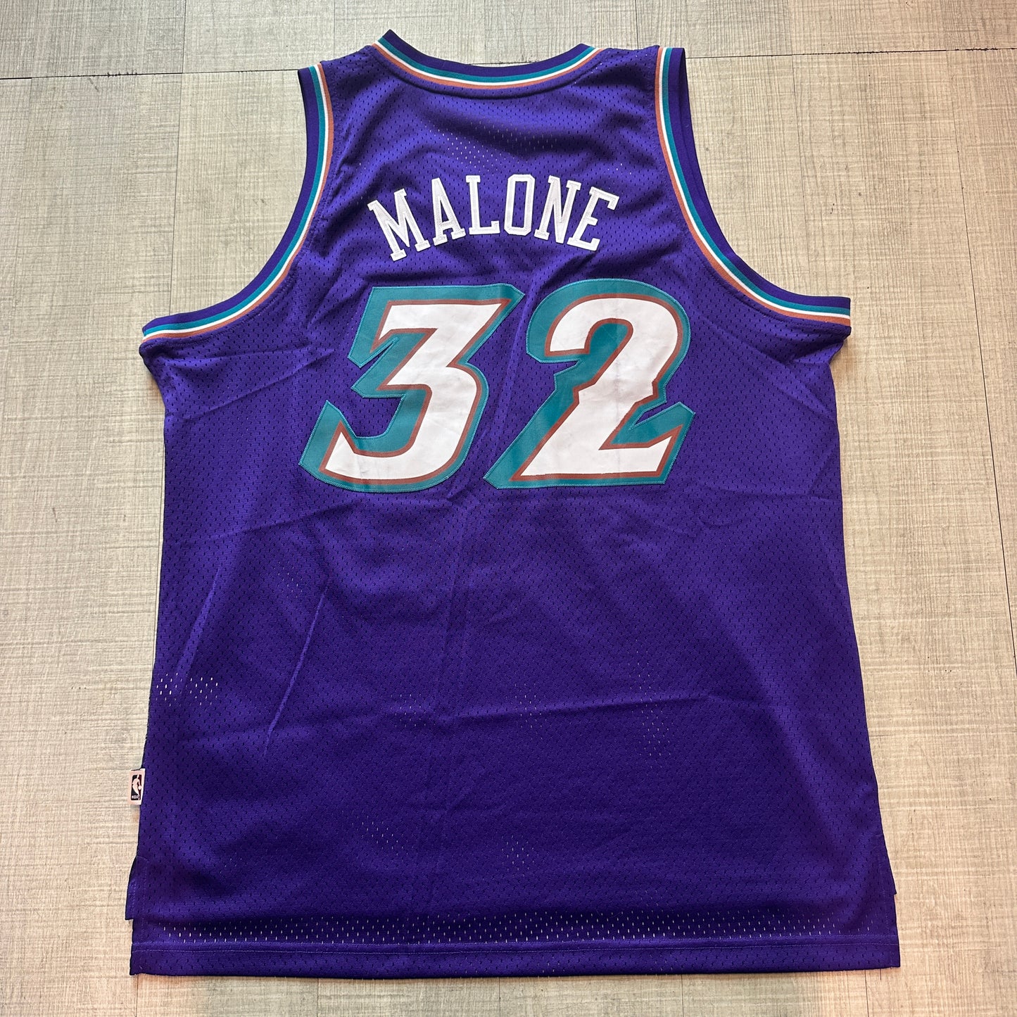 Karl Malone Utah Jazz Adidas Soul Swingman Jersey