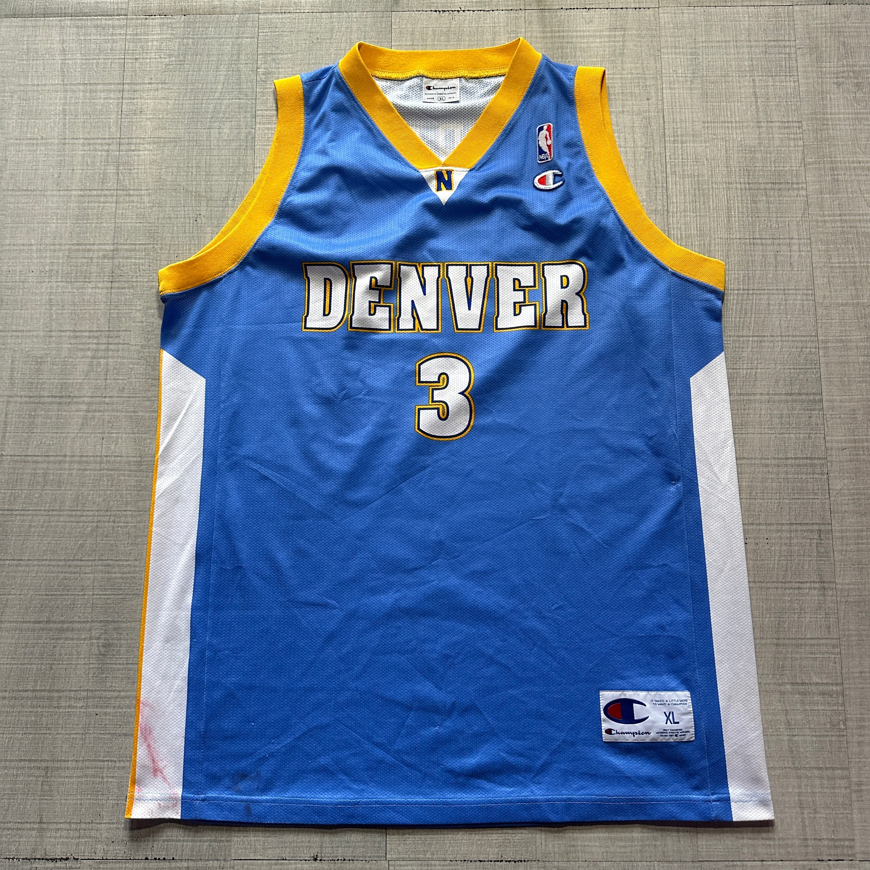 Iverson nuggets jersey on sale