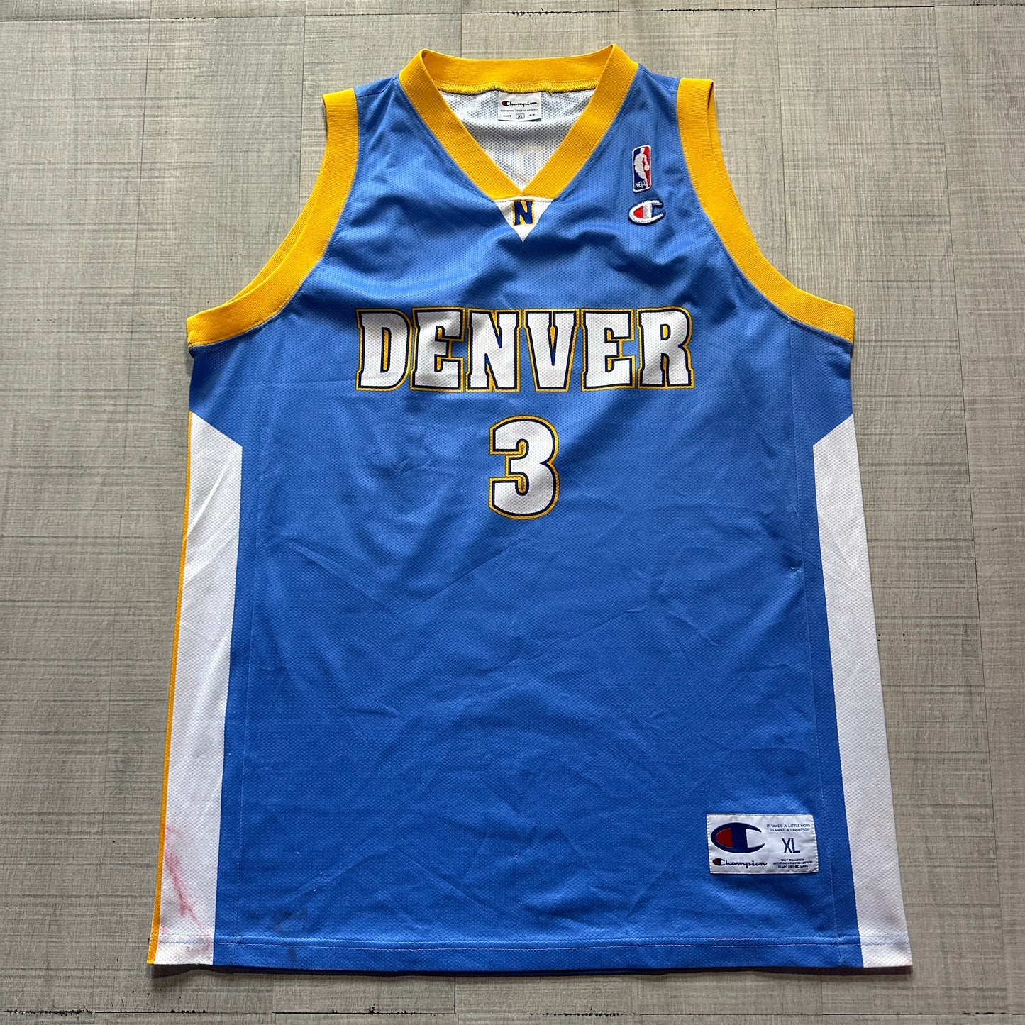 Allen Iverson Denver Nuggets Champion Jersey