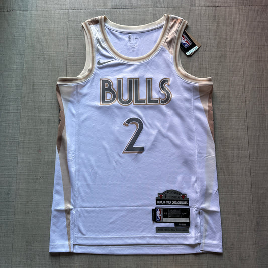 Lonzo Ball Chicago Bulls City Edition Nike Jersey