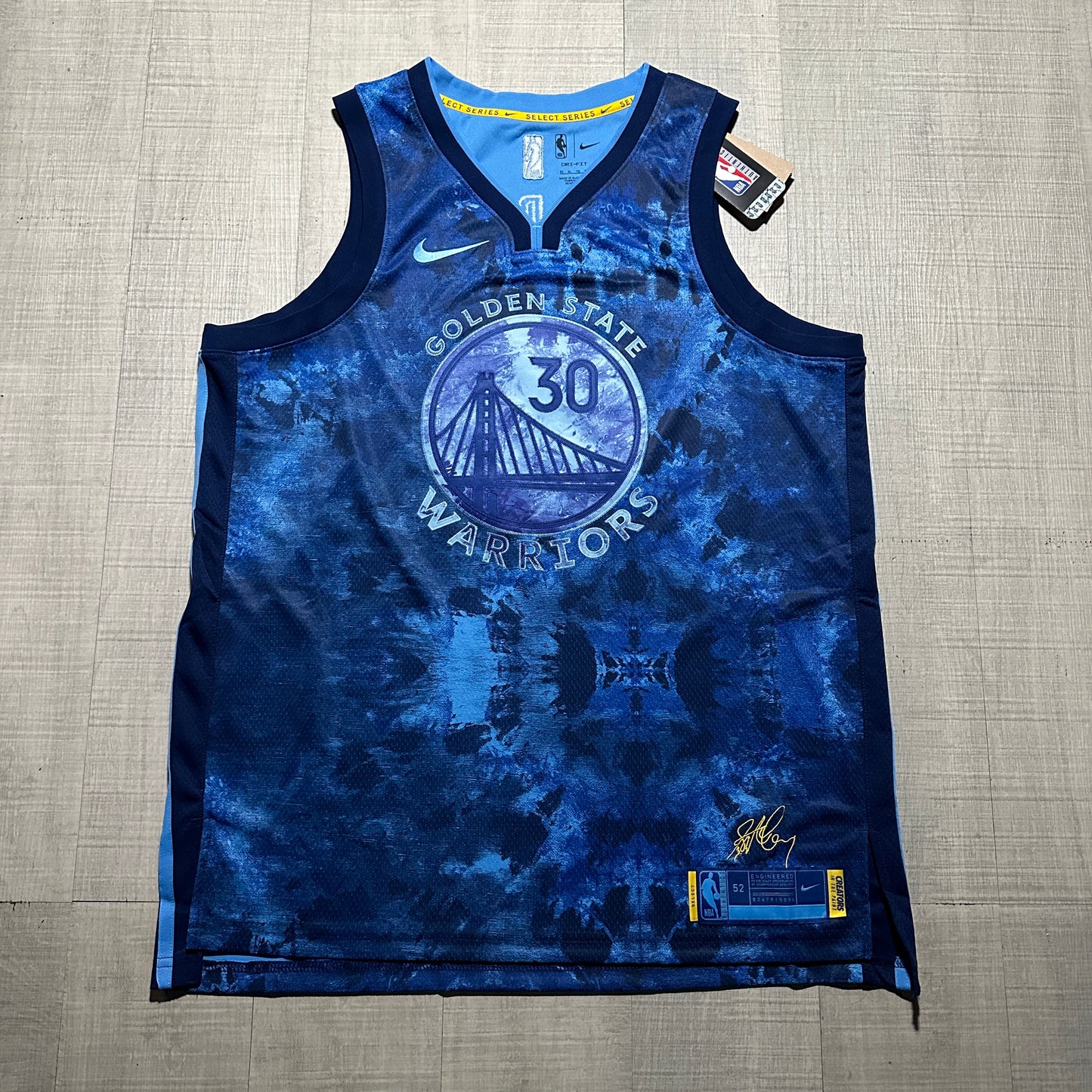 Steph Curry Golden State Warriors Select Series Nike Jersey