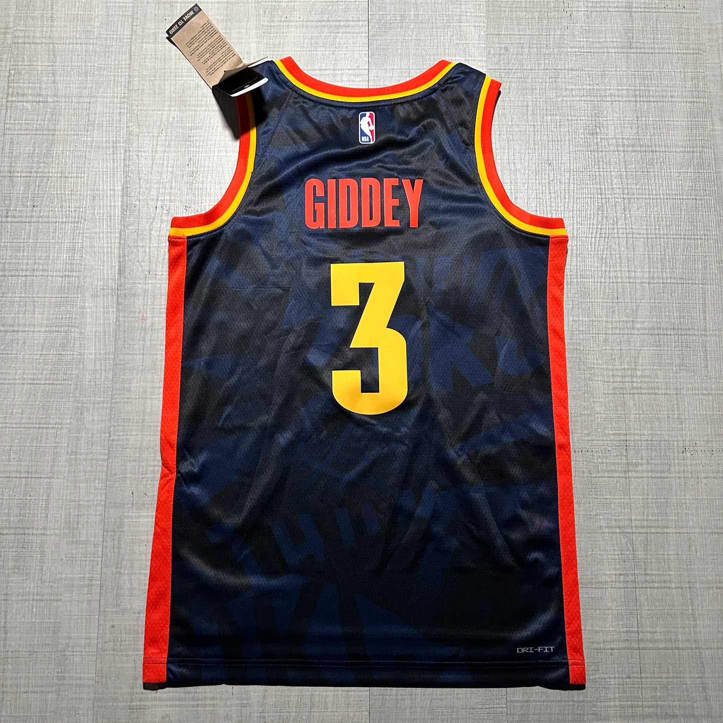 Josh Giddey Oklahoma City Thunder 23/24 City Edition Nike Jersey