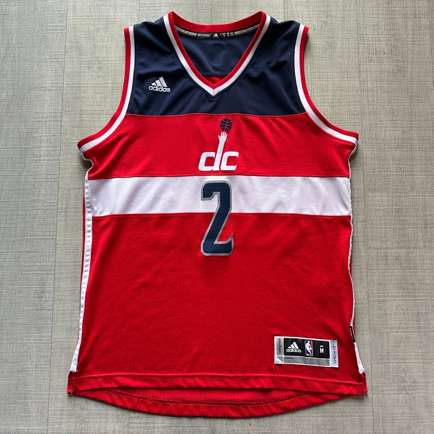 John Wall Washington Wizards Christmas Day Adidas Jersey