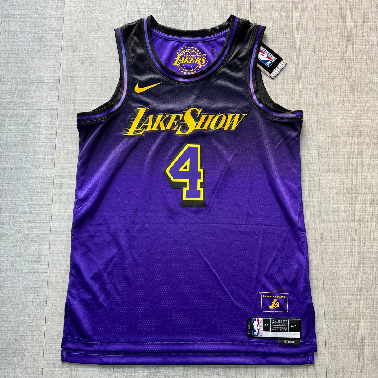Dalton Knecht LA Lakers City Edition Nike Jersey
