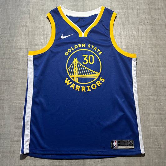 Steph Curry Golden State Warriors Icon Edition Nike Jersey