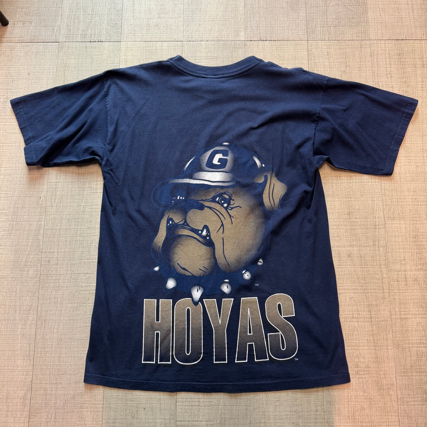 Georgetown Hoyas NCAA Double Sided Nutmeg Tee