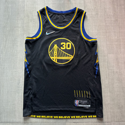 Steph Curry Golden State Warriors 75th Anniversary City Edition Nike Jersey