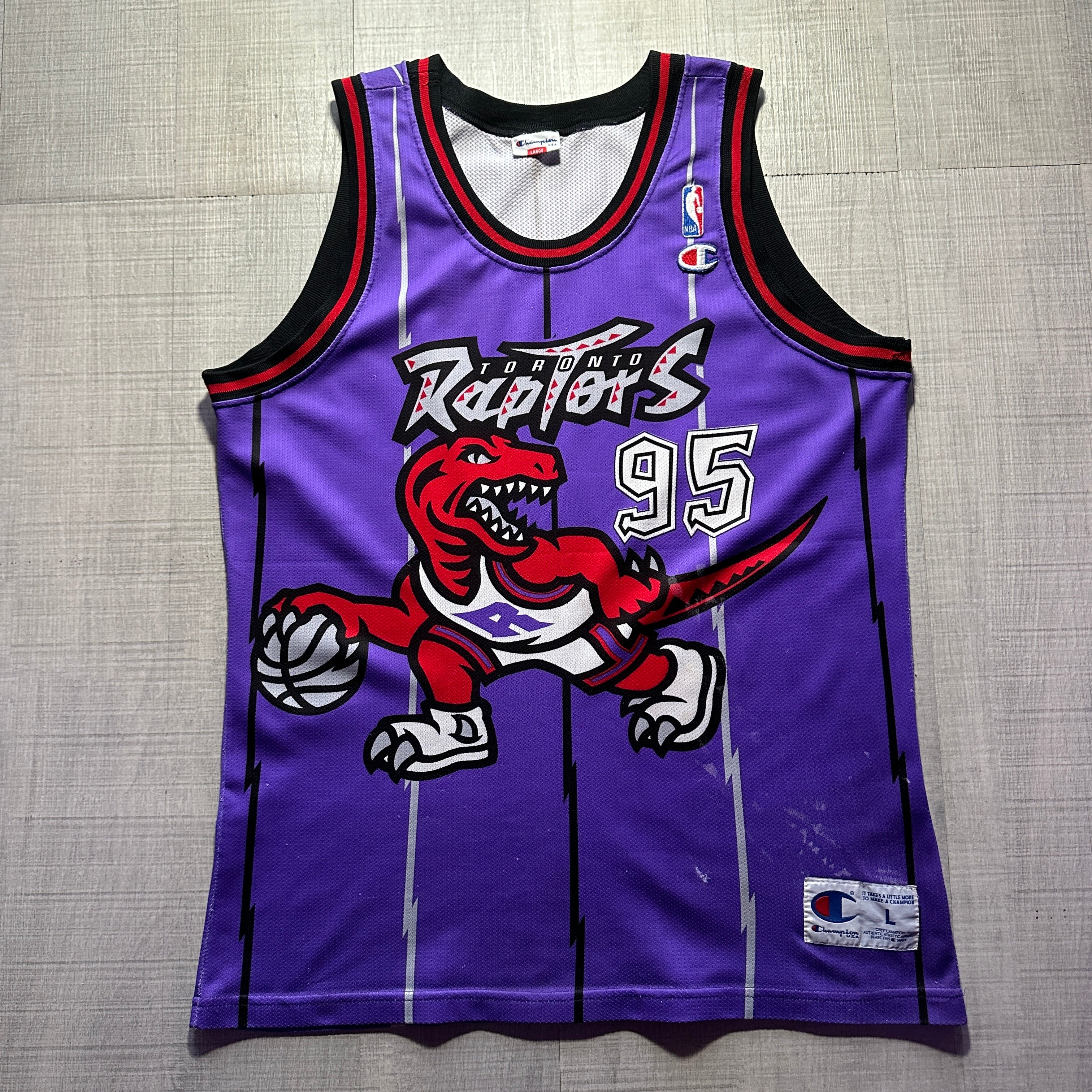 Toronto Raptors Inaugural Season Champion Jersey – Hoopin'N'Lootin