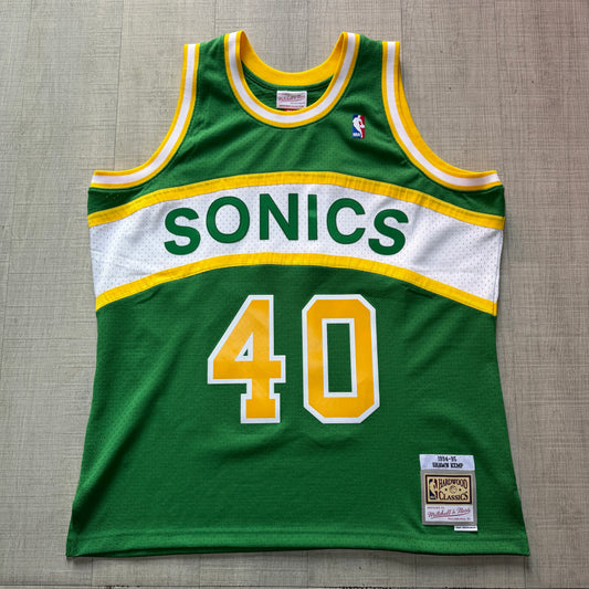Shawn Kemp Seattle SuperSonics 94-95 Mitchell & Ness Jersey