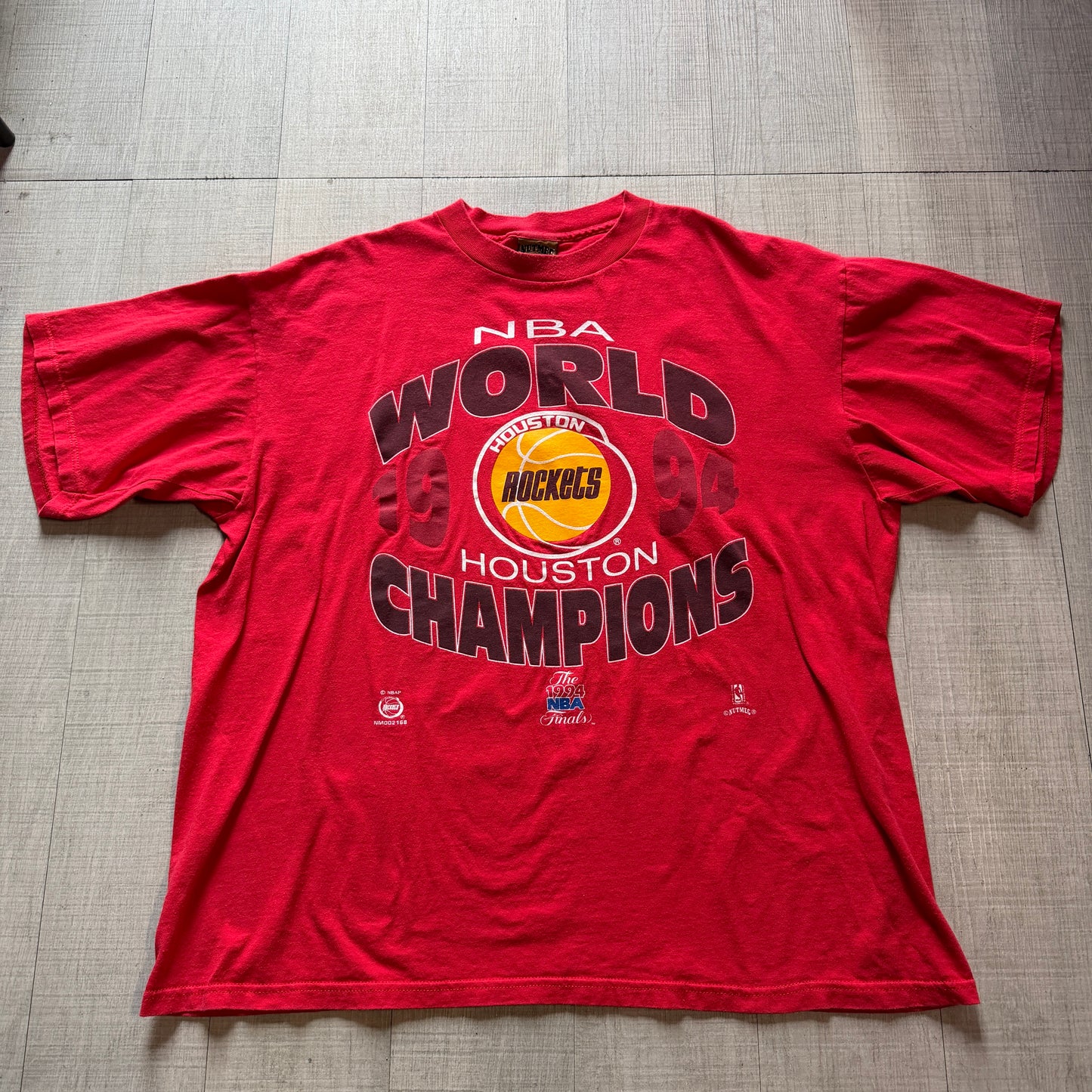 Houston Rockets World Champions Nutmeg Mills Tee