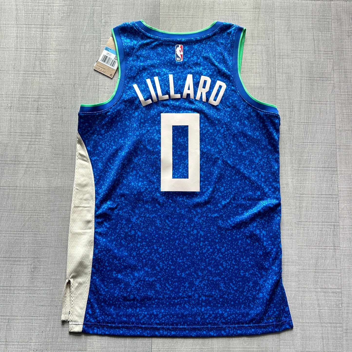 Damian Lillard Milwaukee Bucks City Edition Nike Jersey