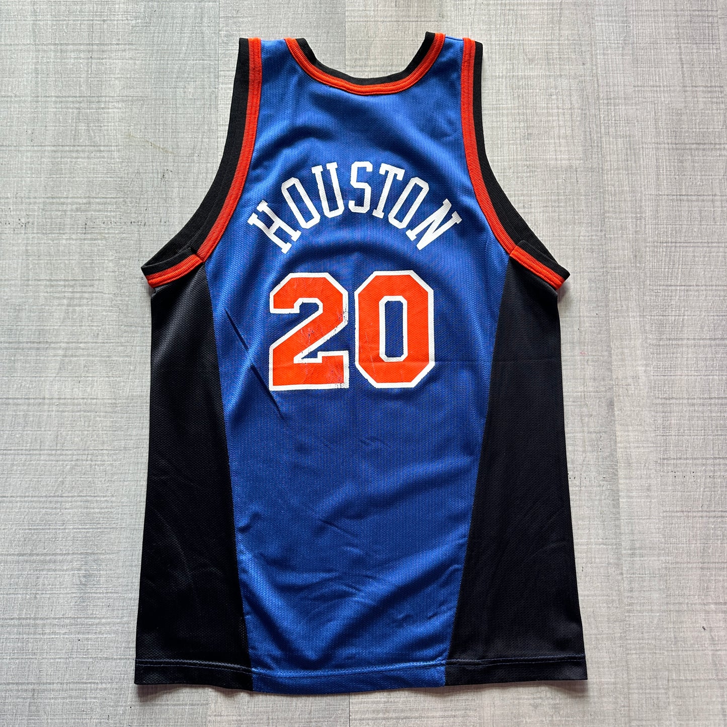 Allan Houston New York Knicks Champion Jersey