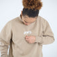 H’n’L Oversized Logo Sweat Beige