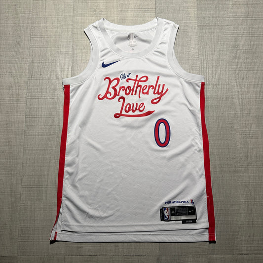 Tyrese Maxey Philadelphia 76ers City Edition Nike Jersey