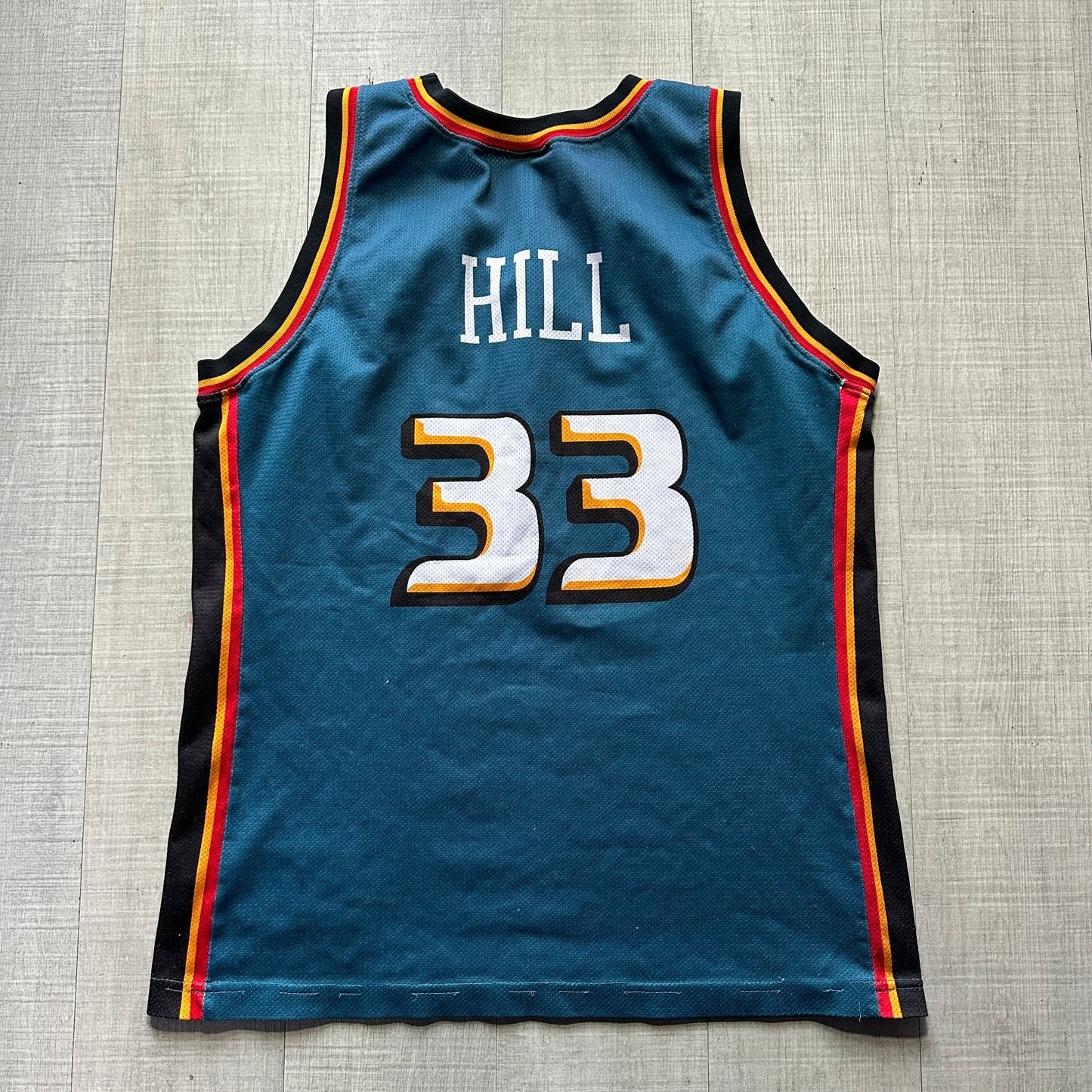 Grant Hill Detroit Pistons Champion Jersey