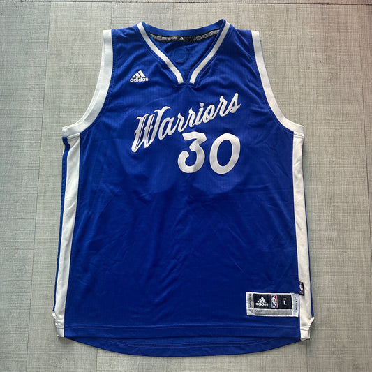 Steph Curry Golden State Warriors Adidas Christmas Day Jersey