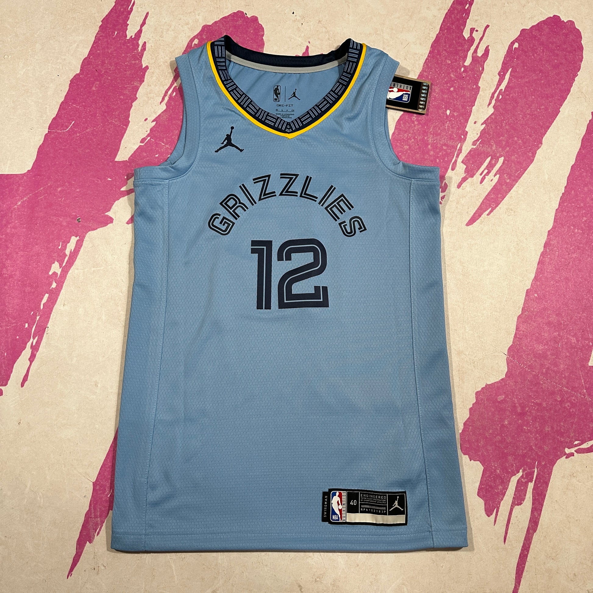 NBA MEMPHIS GRIZZLIES DRI-FIT STATEMENT SWINGMAN JERSEY JA MORANT