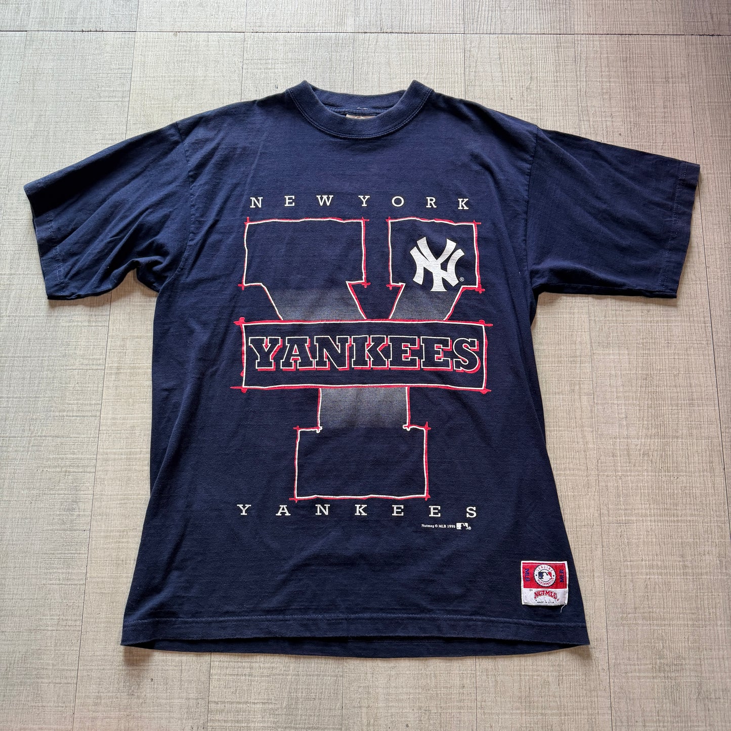 New York Yankees MLB Nutmeg Mills Tee