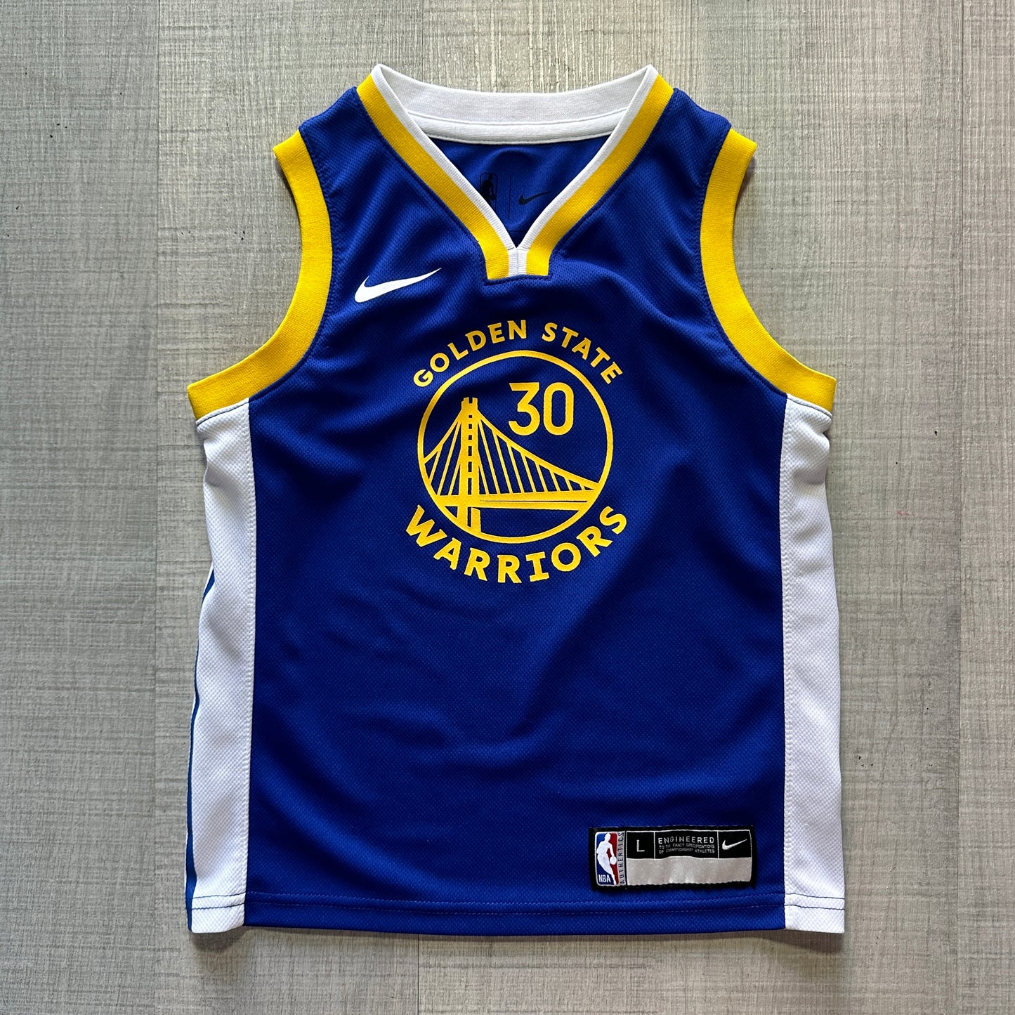 Steph Curry Golden State Warriors Nike Kids Jersey