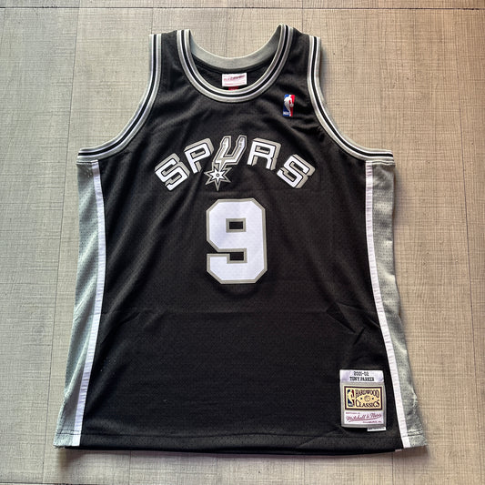 Tony Parker San Antonio Spurs 00-01 Mitchell & Ness Jersey