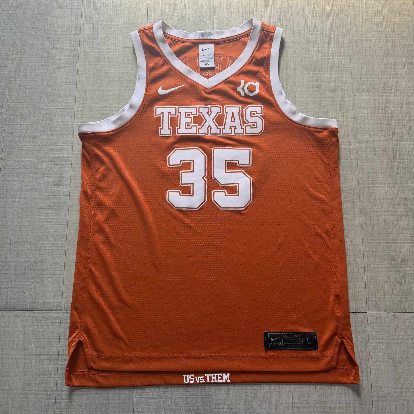 Kevin Durant Texas Longhorns NCAA Nike Elite Jersey