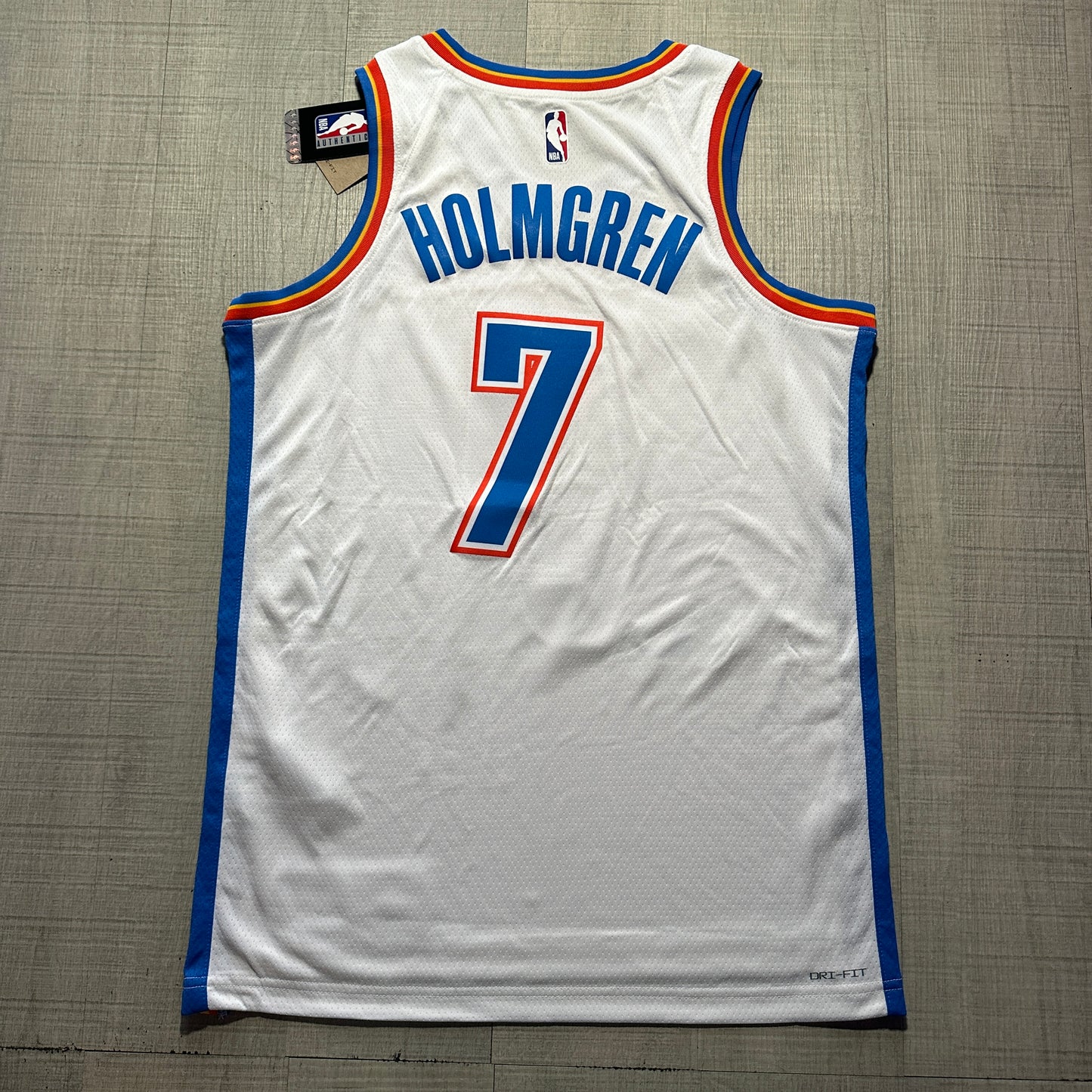 Chet Holmgren Oklahoma City Thunder Association Edition Nike Jersey