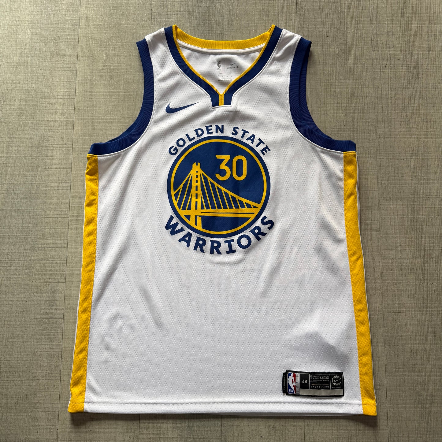 Steph Curry Golden State Warriors Association Edition Nike Jersey