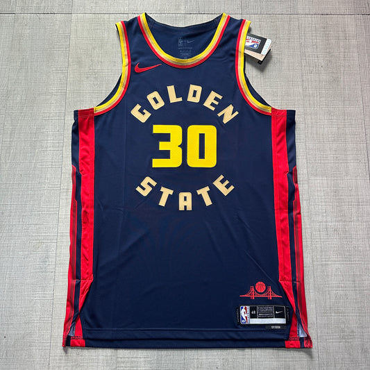 Steph Curry Golden State Warriors Authentic City Edition Nike Jersey