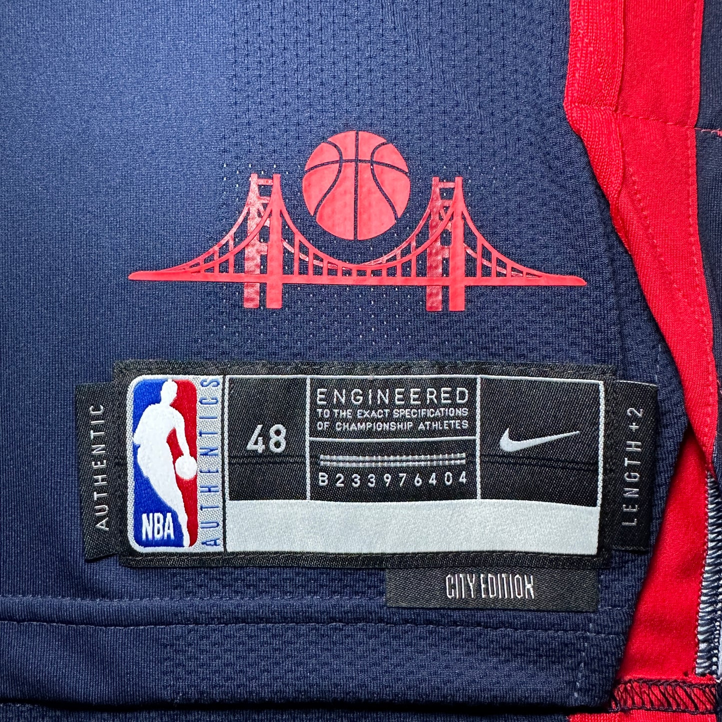 Steph Curry Golden State Warriors Authentic City Edition Nike Jersey