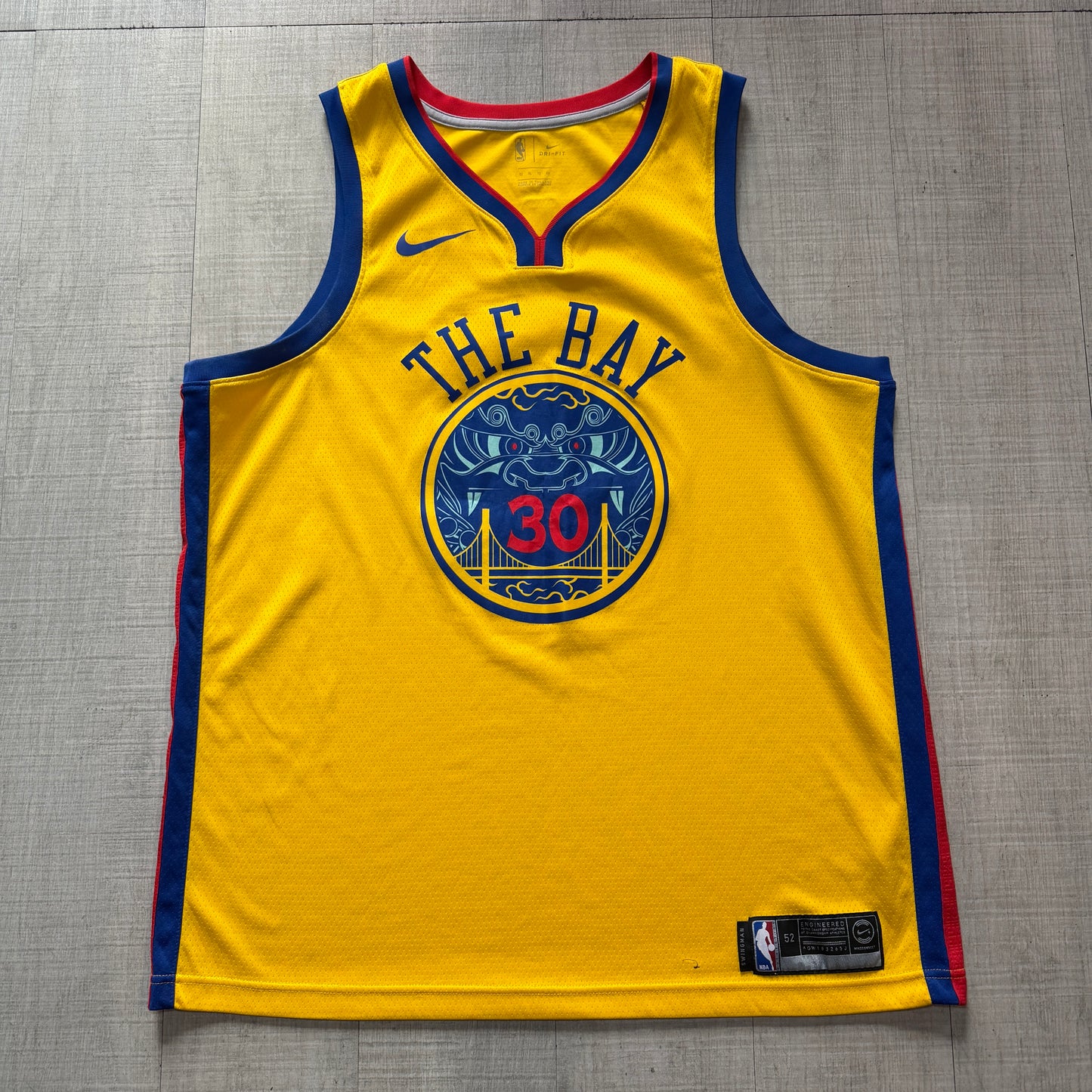 Steph Curry Golden State Warriors City Edition Nike Jersey