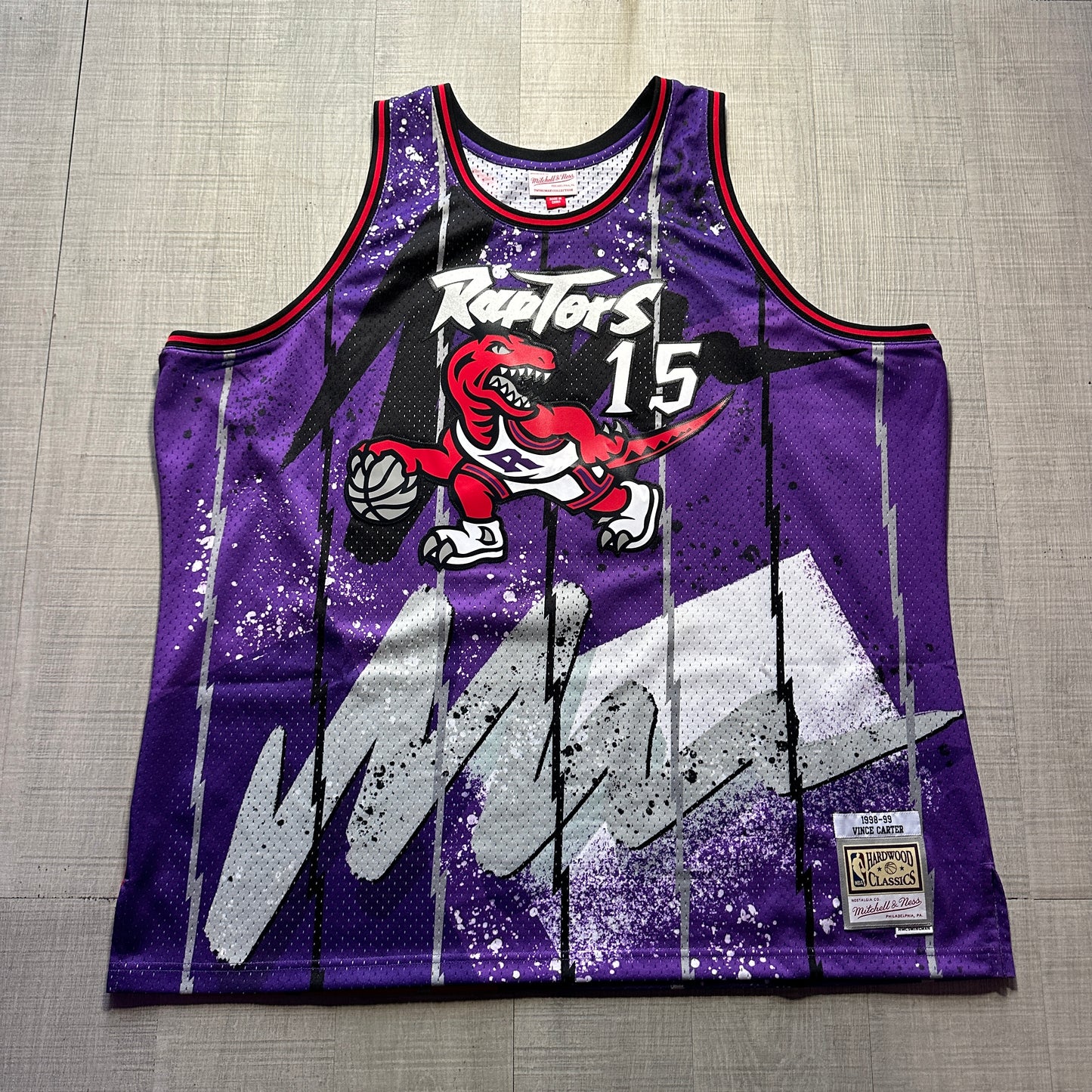 Vince Carter Toronto Raptors 98-99 Mitchell & Ness Jersey