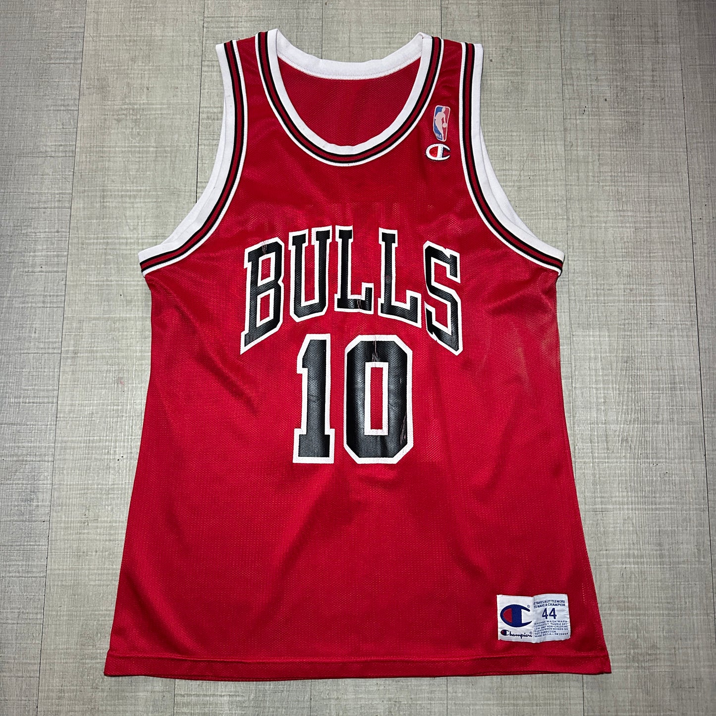 BJ Armstrong Chicago Bulls Champion Jersey