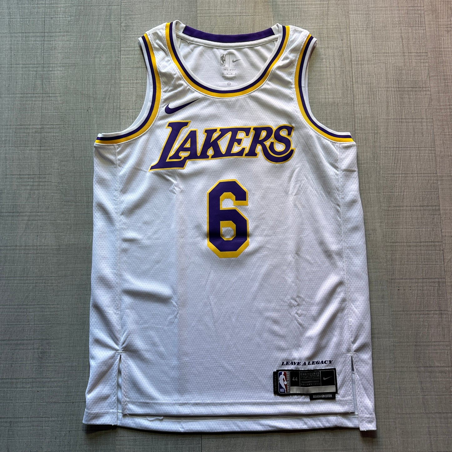 LeBron James L A Lakers Association Edition Nike Jersey