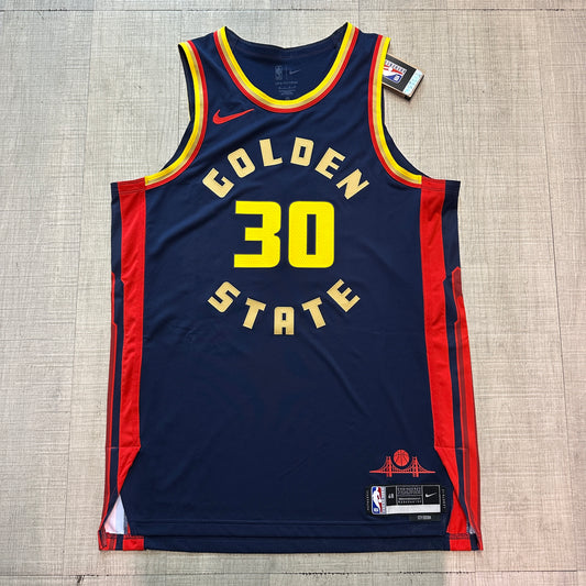 Steph Curry Golden State Warriors Authentic City Edition Nike Jersey