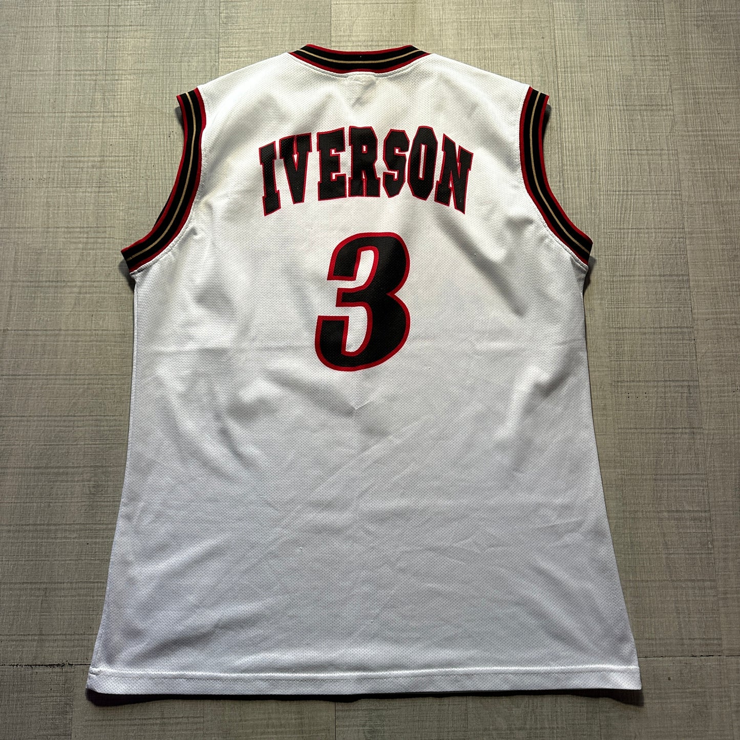 Allen Iverson Philadelphia 76ers Champion Jersey