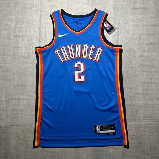 Shai Gilgeous-Alexander Oklahoma City Thunder Icon Edition Nike Jersey