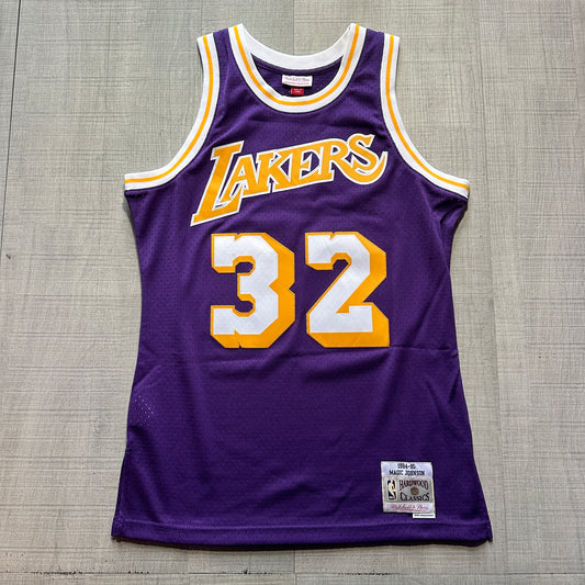 Magic Johnson LA Lakers 84-85 Mitchell & Ness Jersey