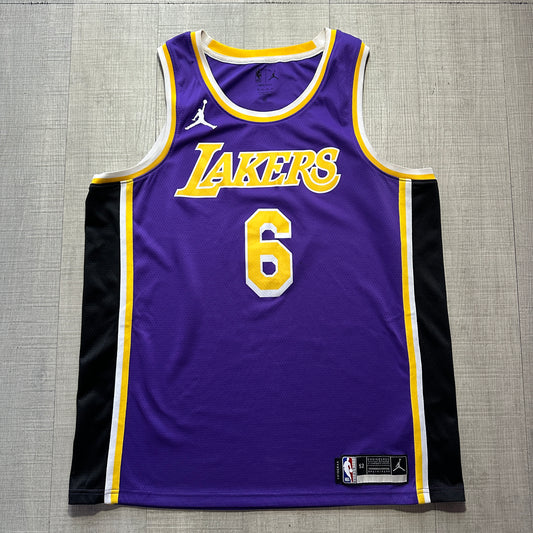 LeBron James LA Lakers Statement Edition Nike Jersey