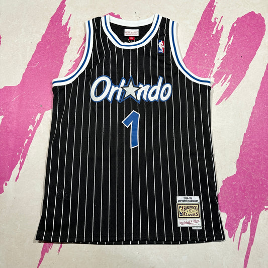 Youth Mitchell Ness Penny Hardaway Black Orlando Magic