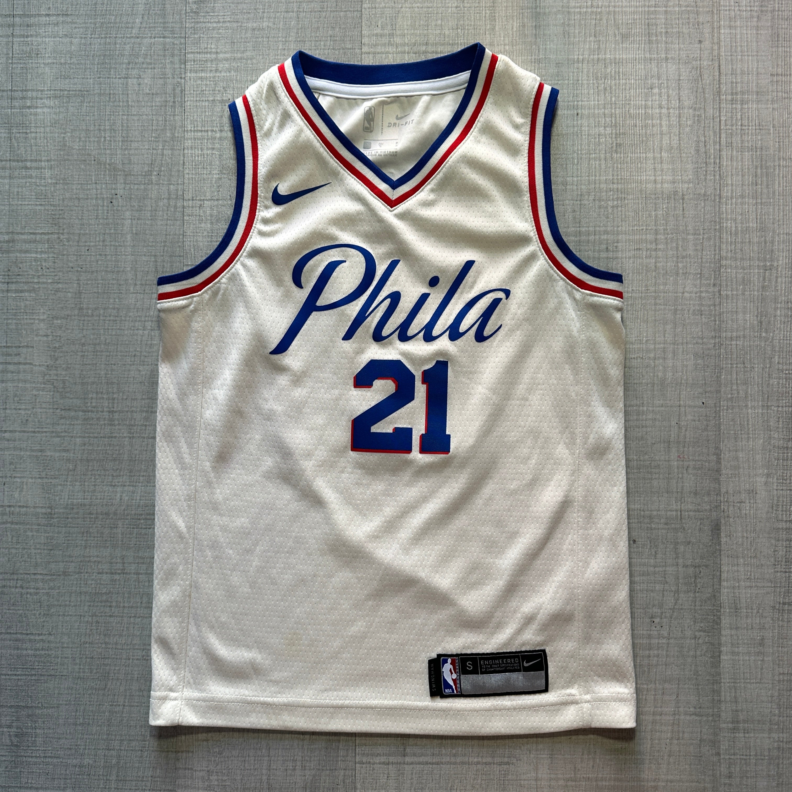 Joel Embiid Philadelphia 76ers Nike Kids Jersey Hoopin N Lootin