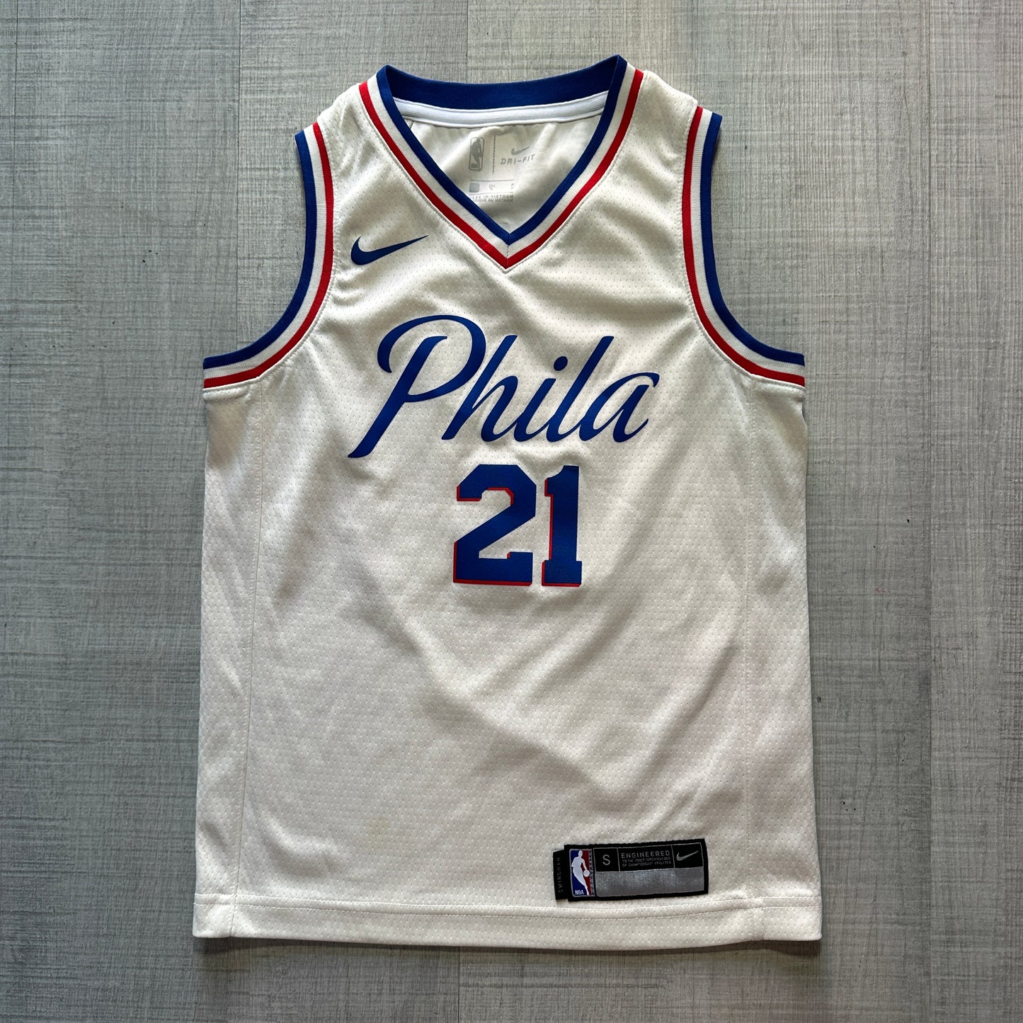 Joel Embiid Philadelphia 76ers Nike Kids Jersey