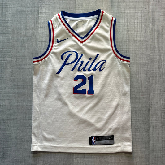 Joel Embiid Philadelphia 76ers Nike Kids Jersey