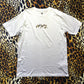 H’n’L Heavy Oversized Leopard Logo Tee White