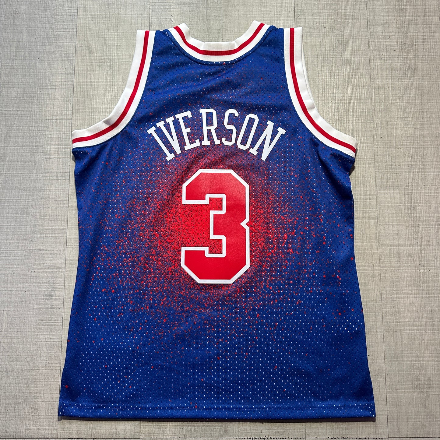 Allen Iverson Philadelphia 76ers 96-97 Mitchell & Ness Jersey