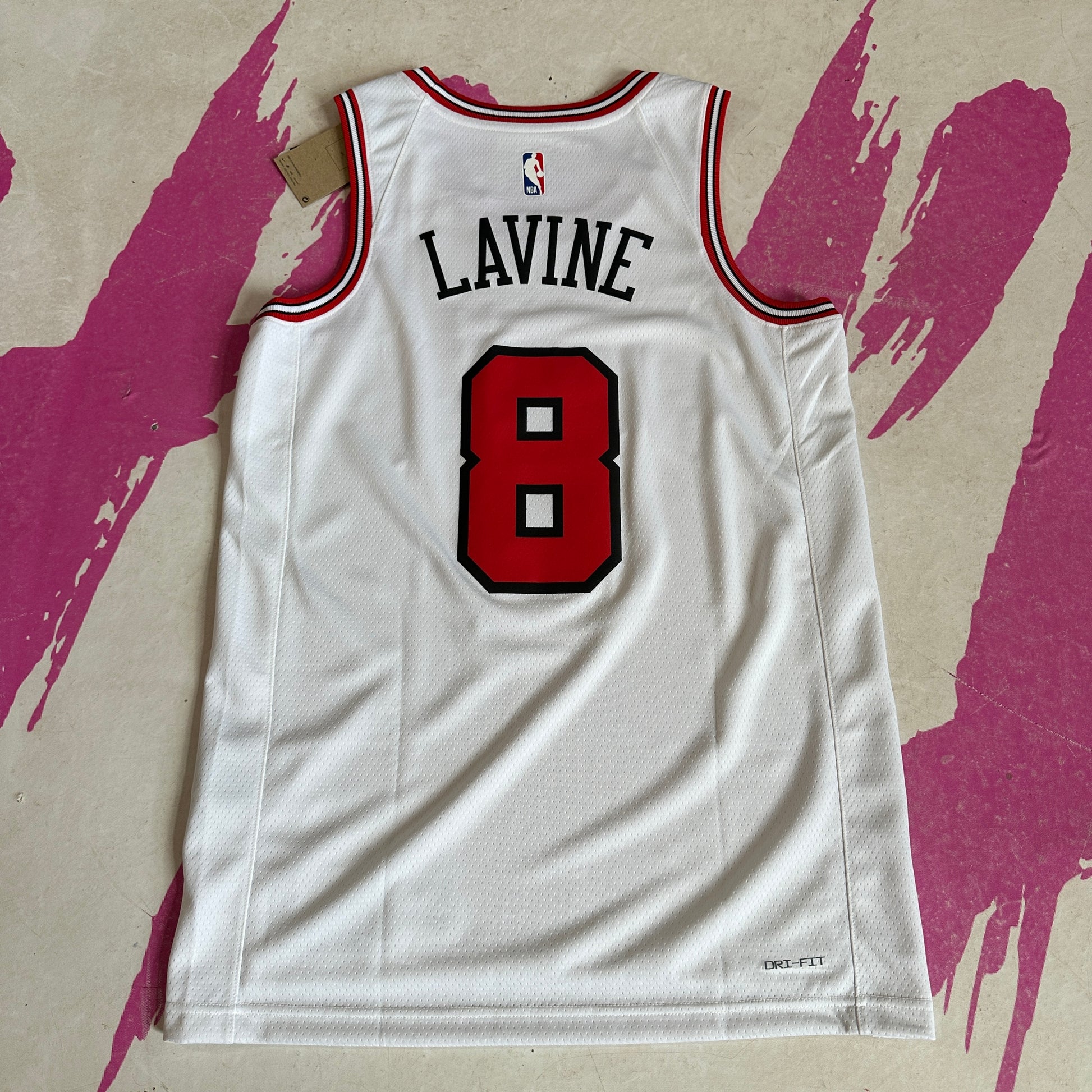 Nike Zach Lavine White Chicago Bulls Swingman Jersey - Association Edition